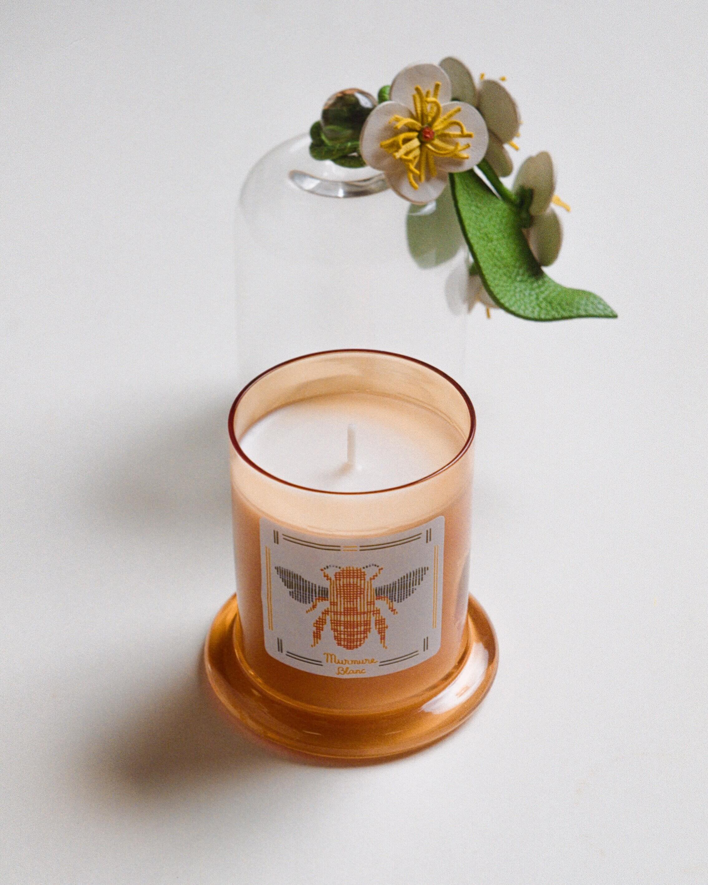 Scented candle – Murmure Blanc (“White Whisper”)